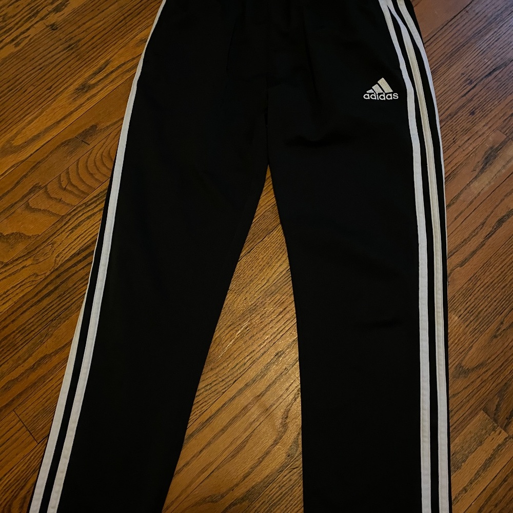 Black Adidas joggers